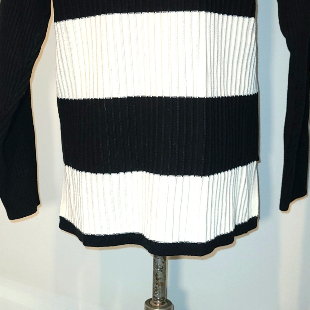 Gabby Isabella ROCK Turtleneck Sweater With Fringe Size XS - Picture 8 of 12